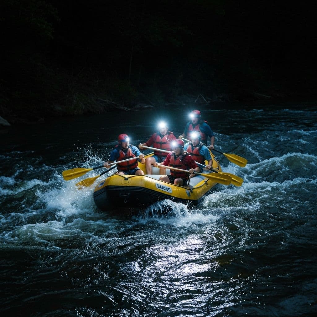 Rafting Noturno